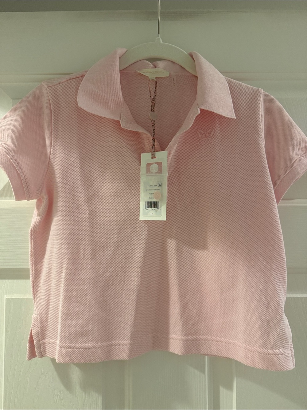 LoveShackFancy tween polo